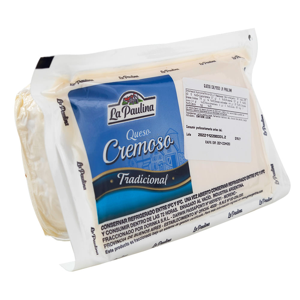 Queso Cremoso La Paulina 600 G Masonline Más Online 2722