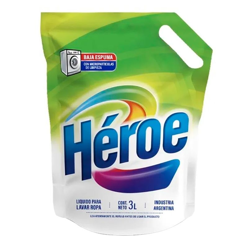 Jabon Liquido Heroe 3l Masonline Más Online 2411