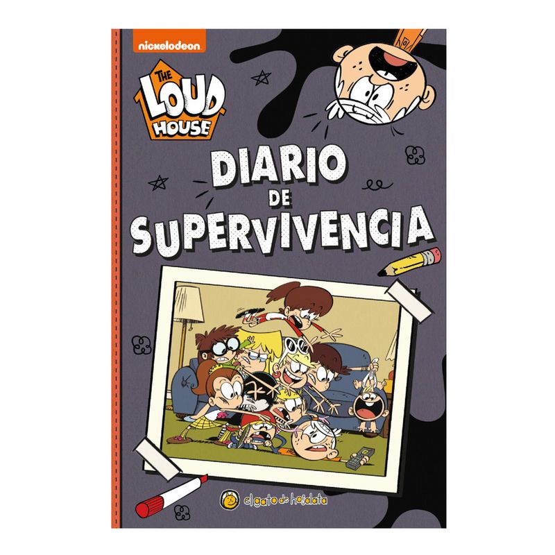 Libro-Diario-De-Supervivencia-The-Loud-House-Nickelodeon-Editorial-Guadal-1-39615