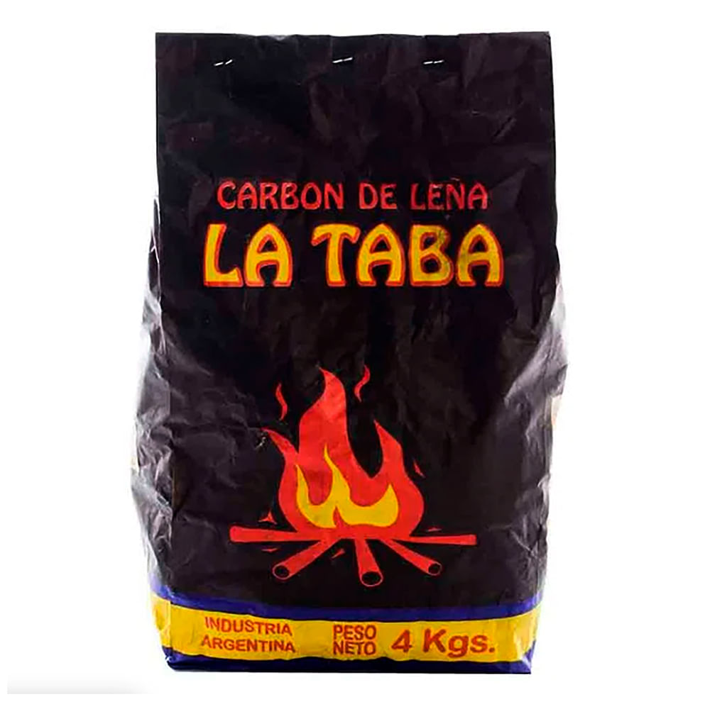 Carbón La Taba 4kg - Masonline - Más Online