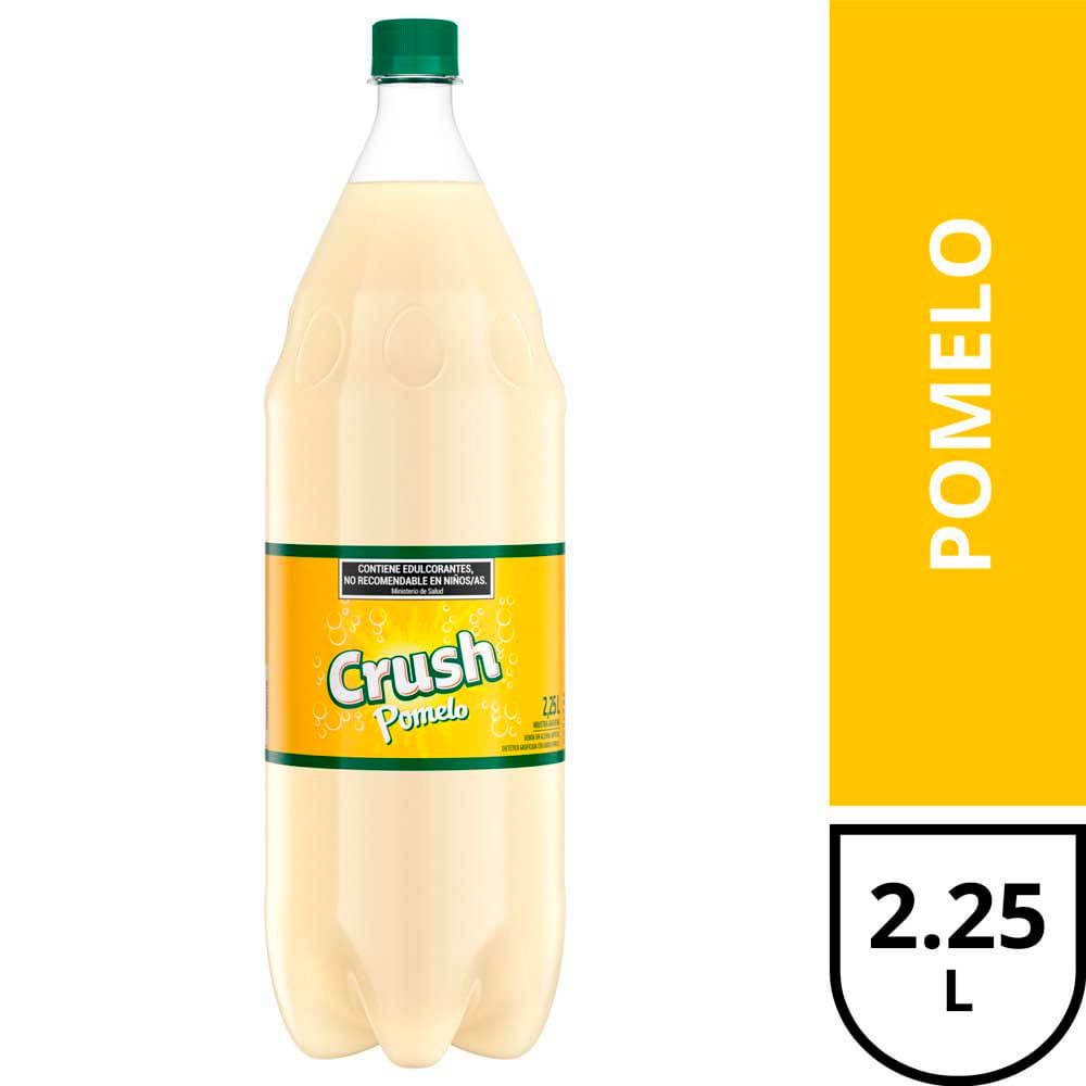 Gaseosa Crush pomelo amarillo 2,25 lts
