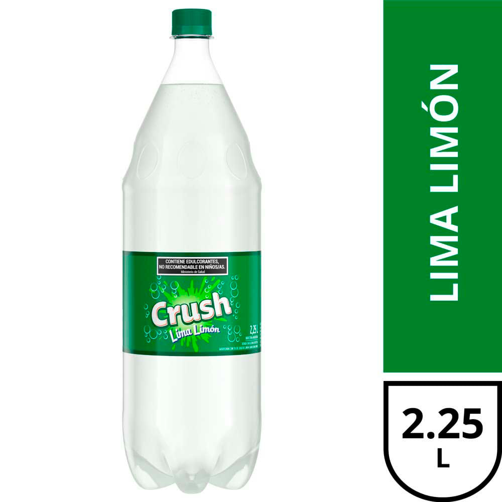 Gaseosa Crush Lima-Limón 2,25 lts