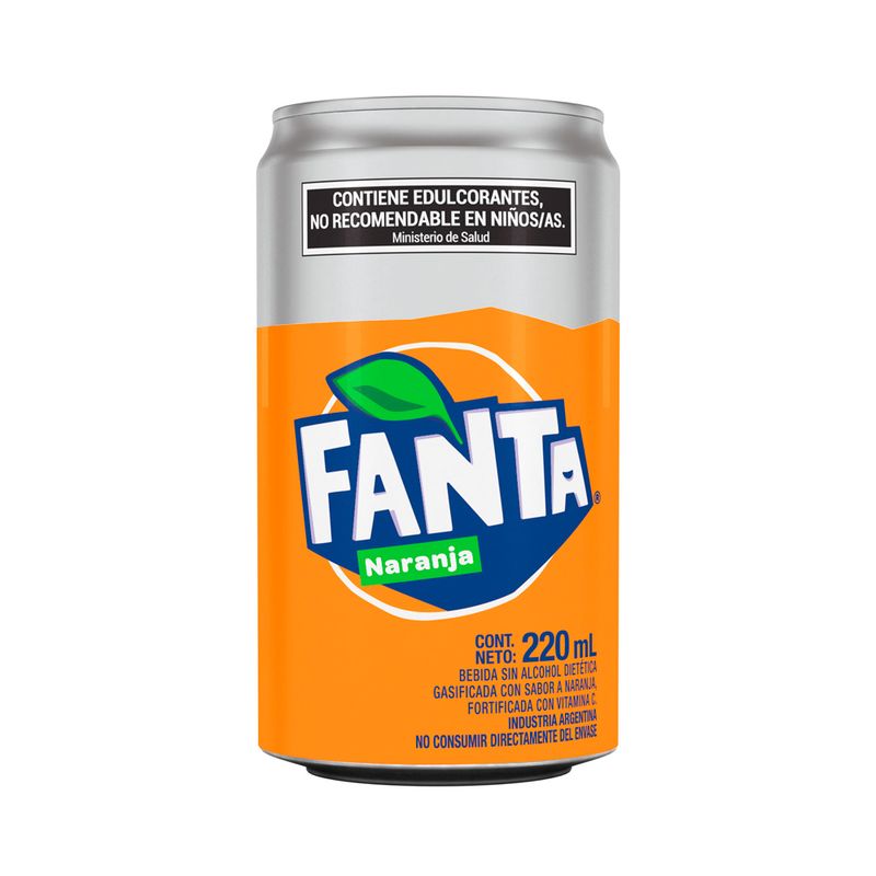 Fanta Naranja Sin Azúcares