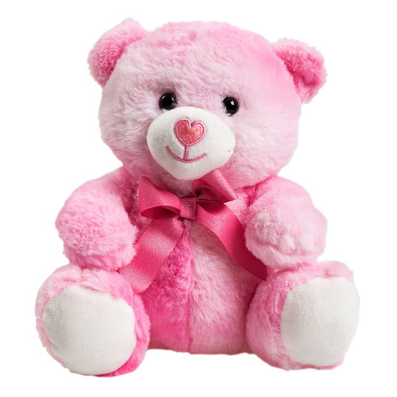 Peluche Oso Sentado Color Rosa 26cm Masonline M s Online