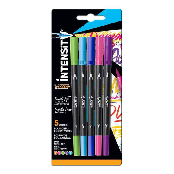 Marcadores-Bic-Intensity-Dual-Tip-Surtidos-X-5-Un-1-41008