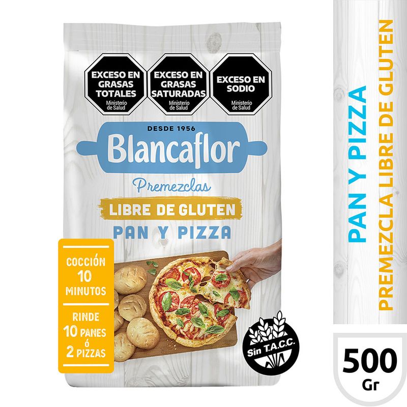 Pizza sin gluten con premezcla - ¡Para celíacos!