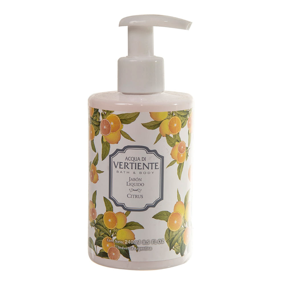 Jabón Líquido Vertiente Citrus 240ml Masonline Más Online 6110