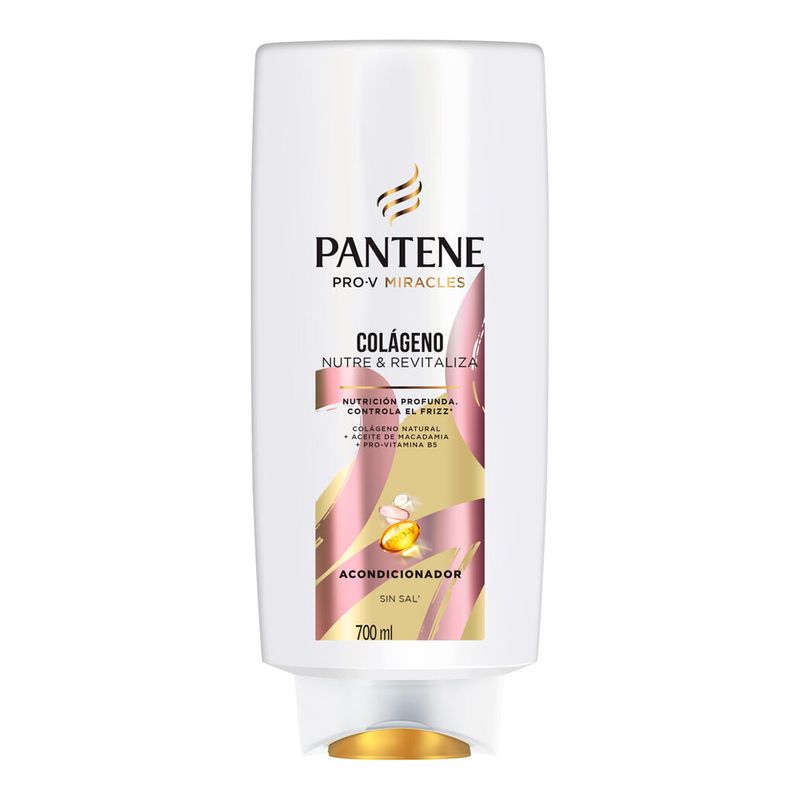 Pantene Pro-V Miracles Colágeno Nutre & Revitaliza Acondicionador 700 ...