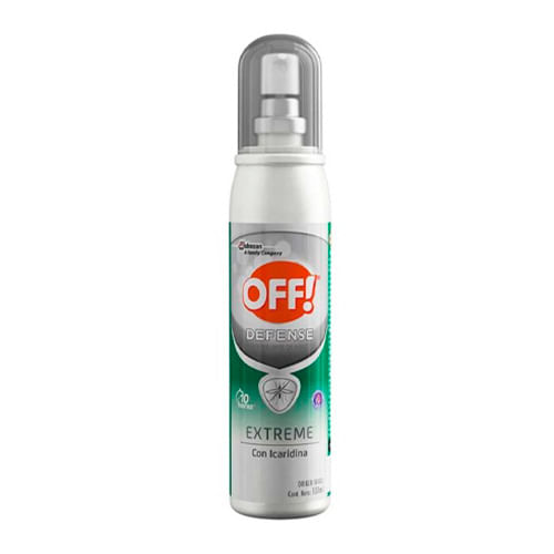 Repelente Off Defense Extreme Spray 100ml - Masonline - Más Online