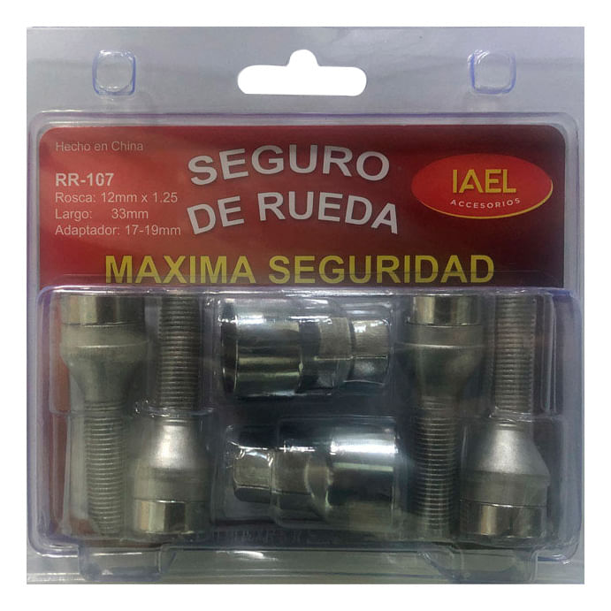 Juego-Seguro-De-Rueda-Iael-Cromado-4-Bulones-C-2-Adaptadores-1-42166