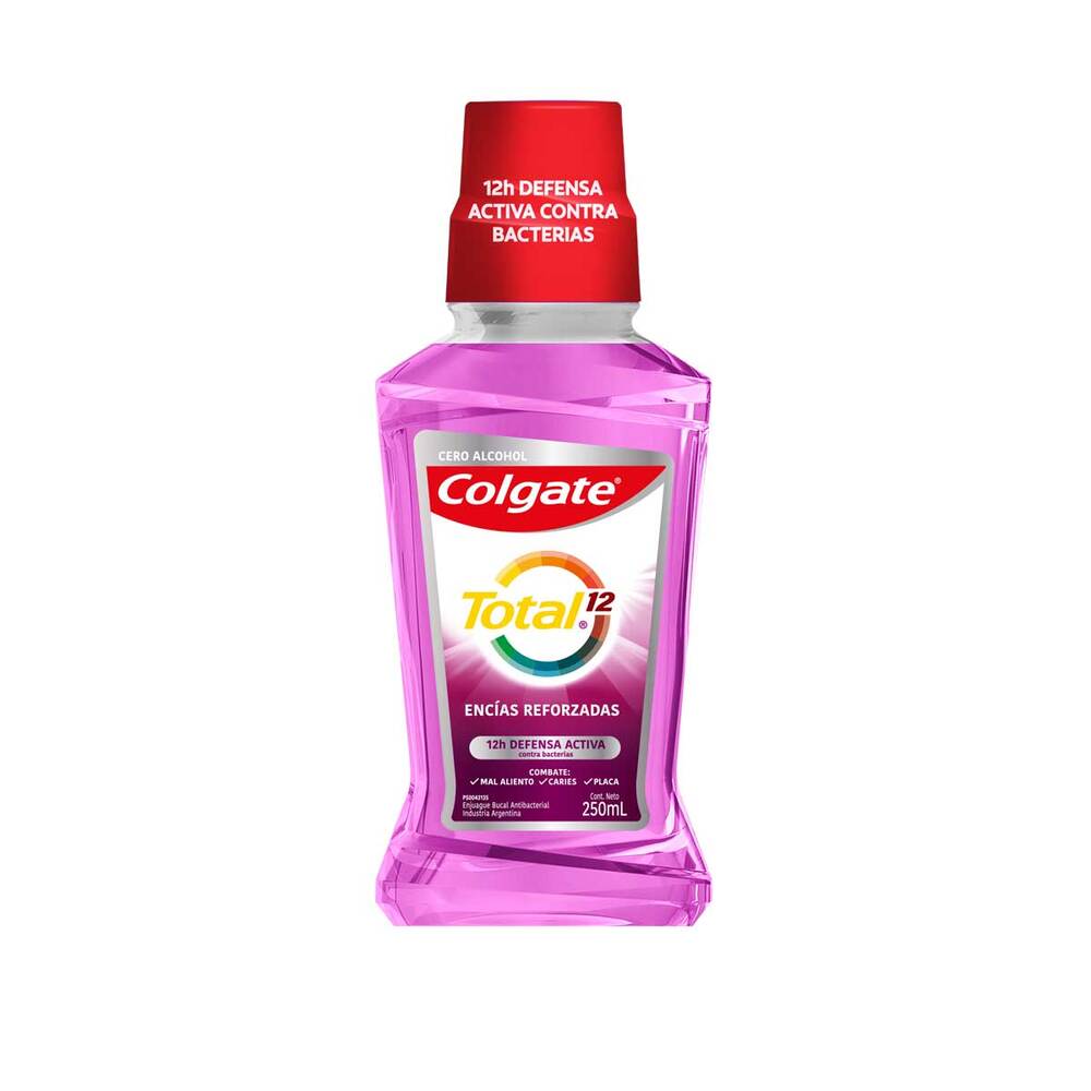 Enjuague Bucal Colgate Total 12 Encías Reforzadas 250ml Masonline