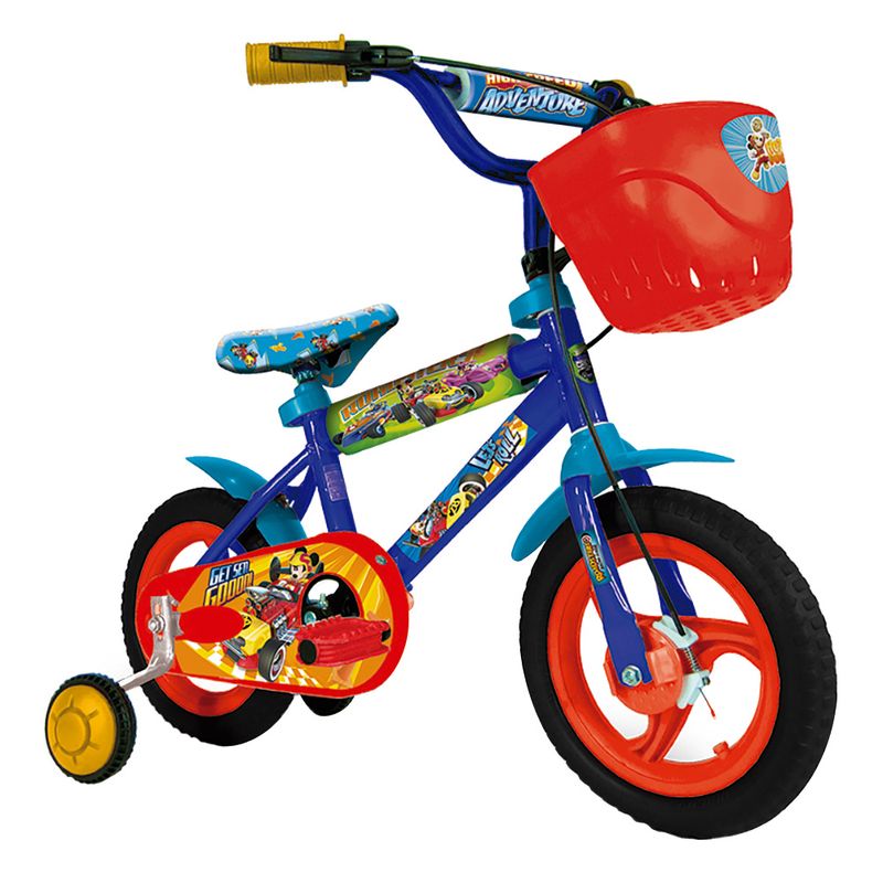 Bicicleta Unibike Rodado 12 Modelo Mickey Disney Masonline