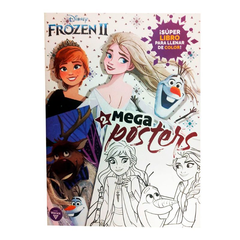 Libro-Para-Colorear-Frozen-2-Mega-Poster-Editorial-Vertice-1-43269