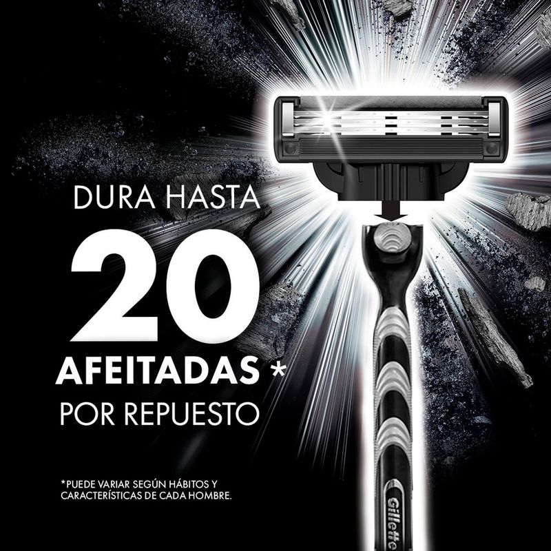Maquina-De-Afeitar-Gillette-Mach3-Carbono-Reutilizable-1u-3-43535