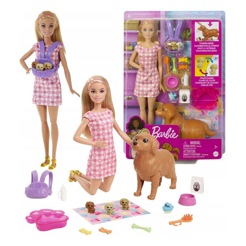 Barbie cachorritos store recién nacidos