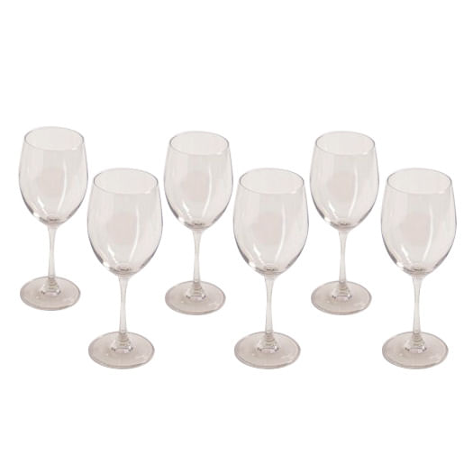 Set 6 copas champagne colores