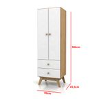 Placard-2-Puertas-2-Cajones-Escandinavo-Moderno-Dormitorio-2-46757