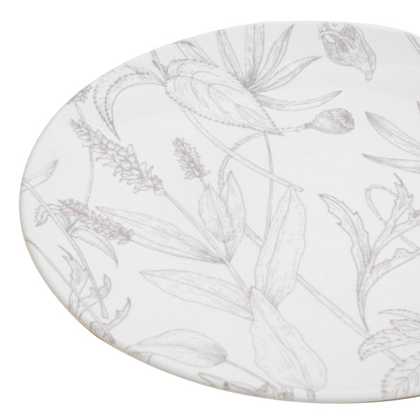 Plato-Playo-Mishka-26-5cm-Dise-o-De-Flores-Silvestres-En-Color-Gris-2-47049
