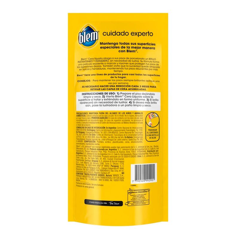 Cera-L-quida-Pisos-Porcelanato-Blem-Incoloro-Repuesto-Econ-mico-450ml-3-9935