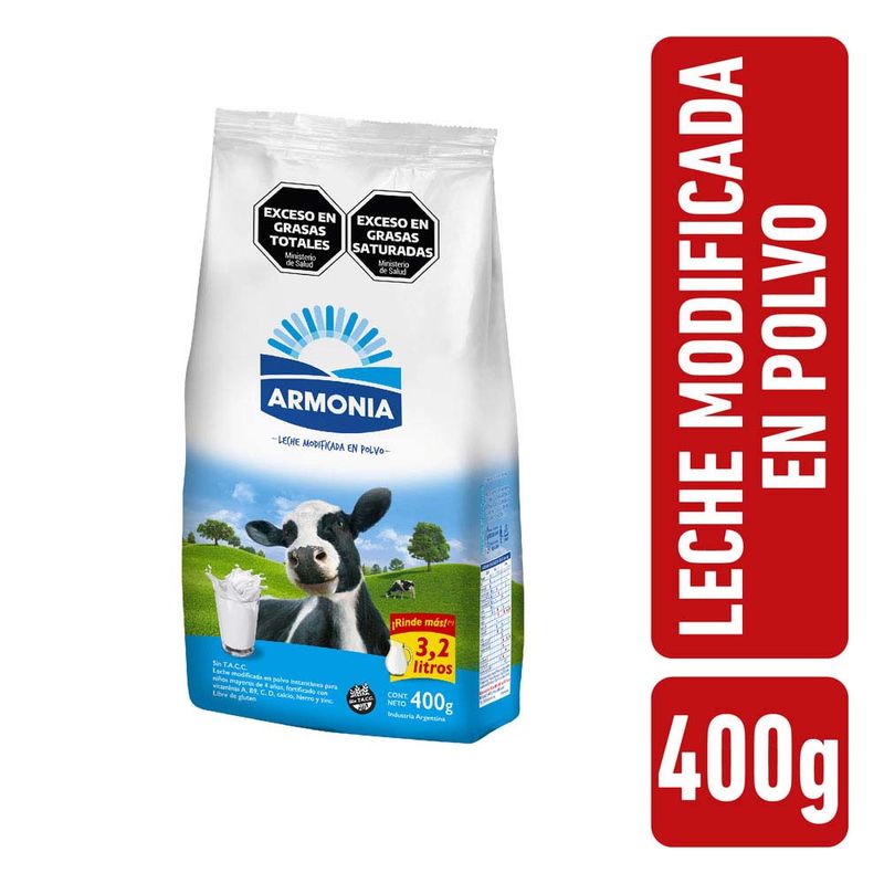 Leche En Polvo Armonia X 400g