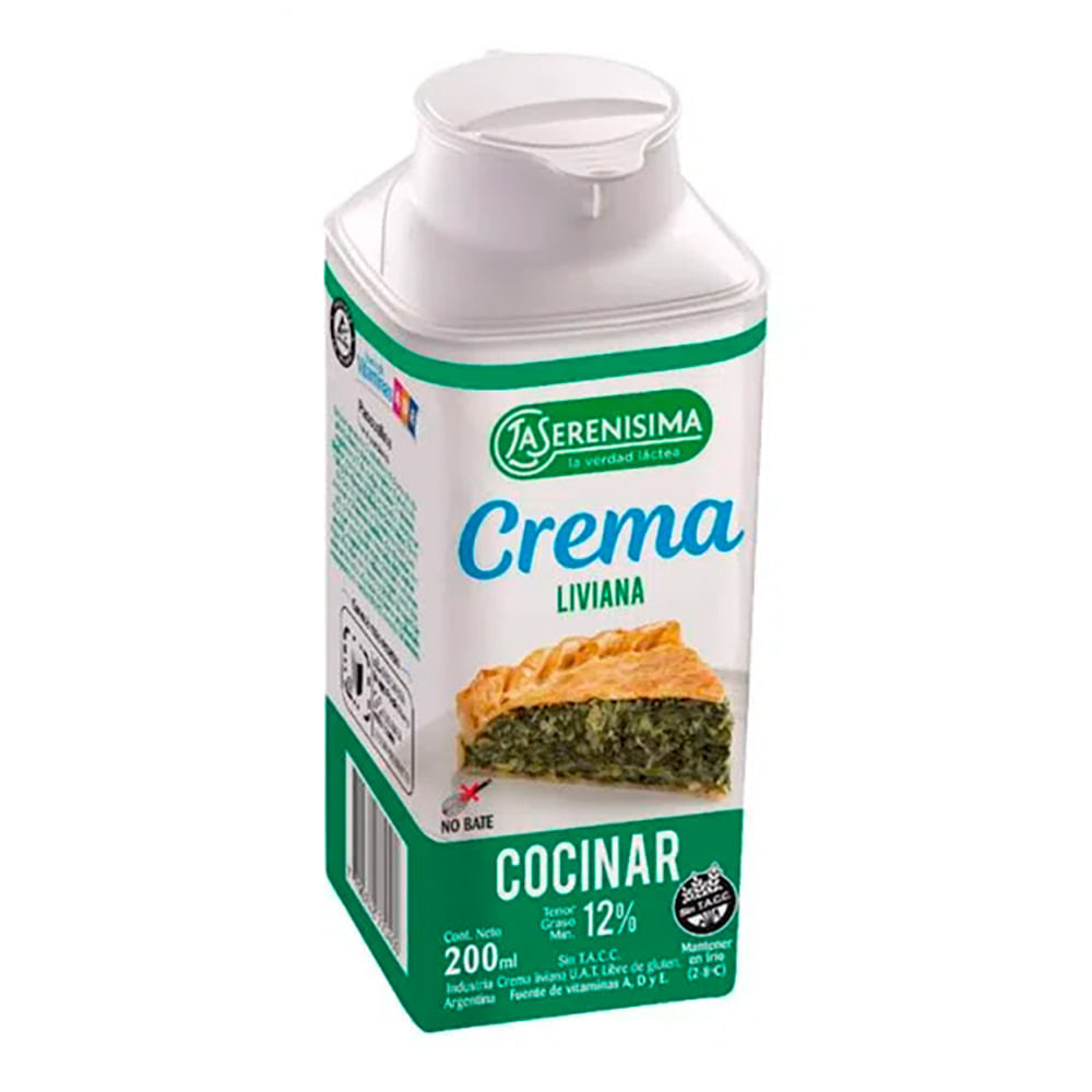 CREMA DE LECHE LA SERENISIMA 200ML