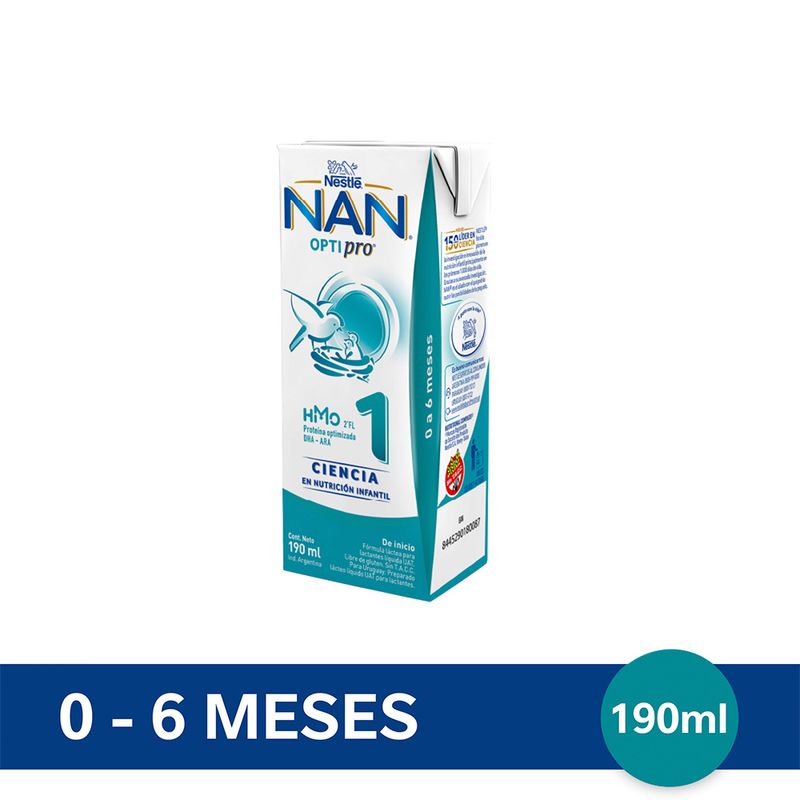 FORMULA INFANTIL NAN OPTIPRO 1