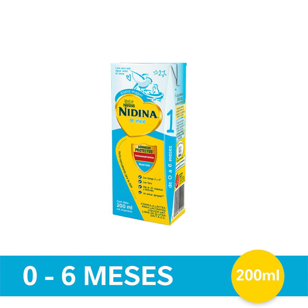 Fórmula Láctea En Polvo Nidina 3 800 G - Masonline - Más Online