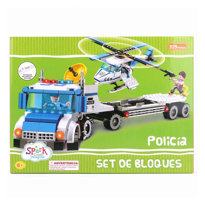 Bloques-Cami-n-Spark-Create-Imagine-329-Piezas-1-49101