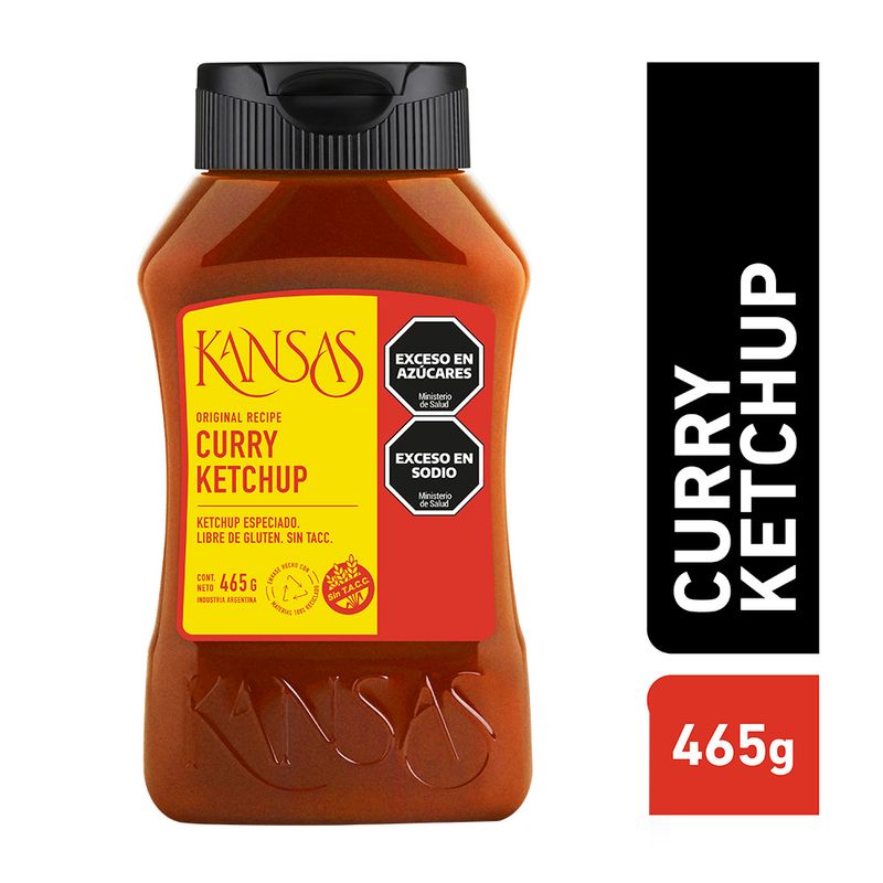 Curry Ketchup Kansas 465 G Más Online