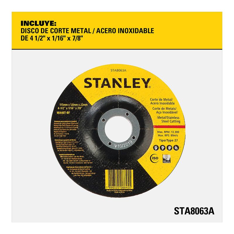 Disco-Corte-Para-Metal-E-Inoxidable-De-Amoladora-Stanley-De-115mm-2-49492