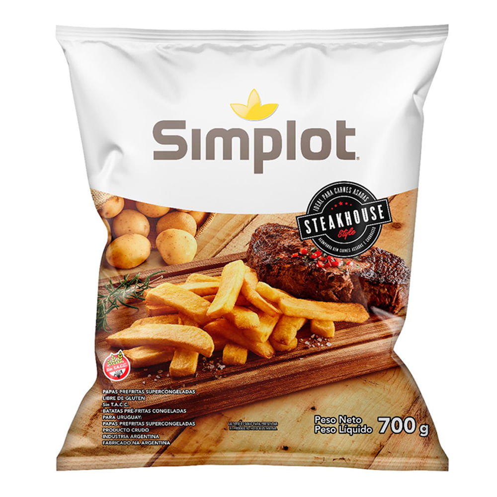 Papas Fritas Simplot Style Steakhouse 700 G - Masonline - Más Online