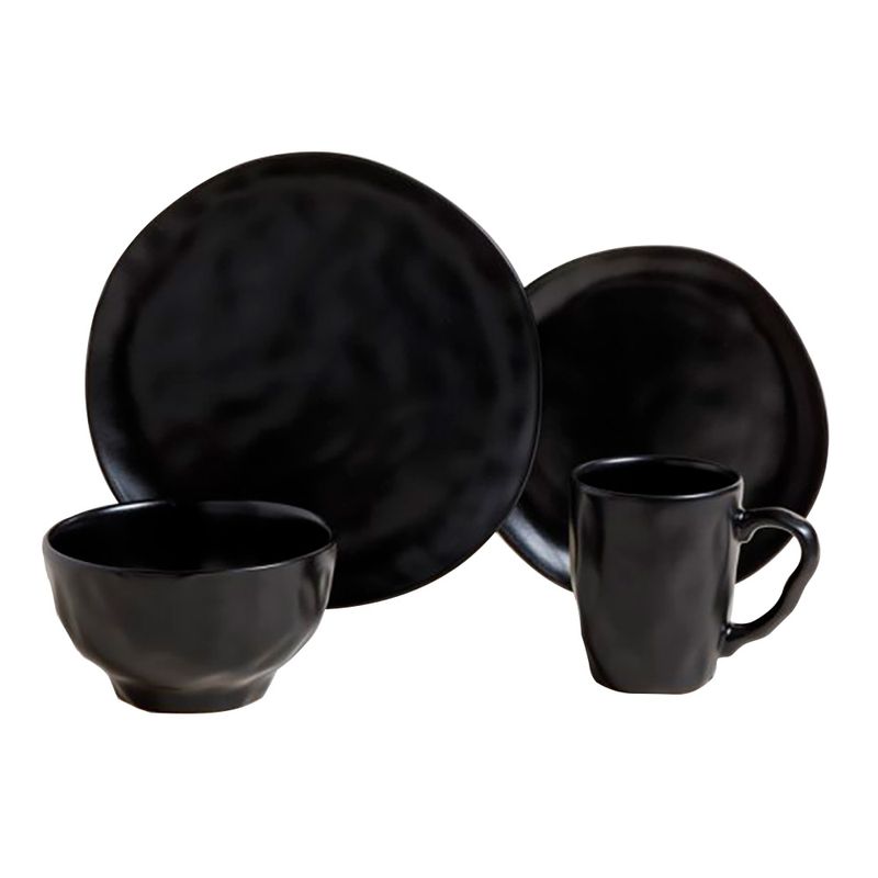 Set-De-Vajilla-Mishka-Linea-Kalanit-Negro-16-Piezas-2-49133
