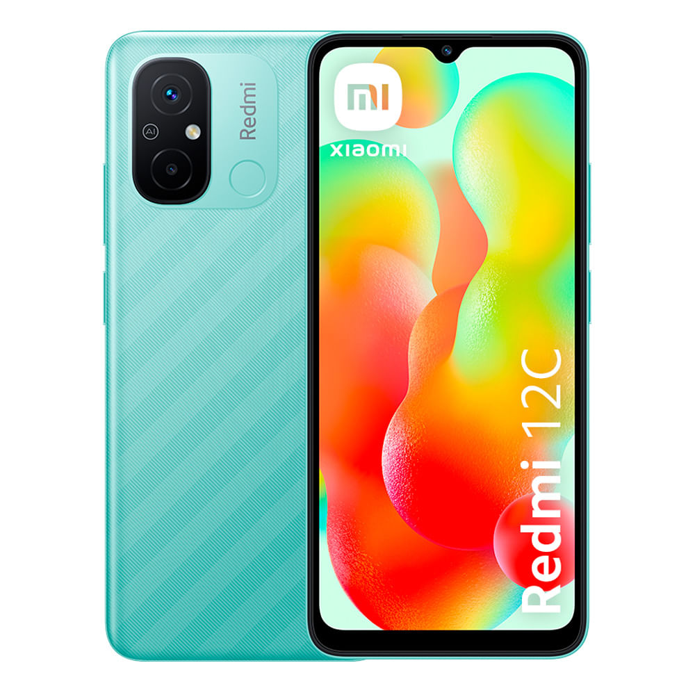 Comprá Xiaomi Redmi 12C Dual 128 GB - Mint Green - Envios a todo el Paraguay