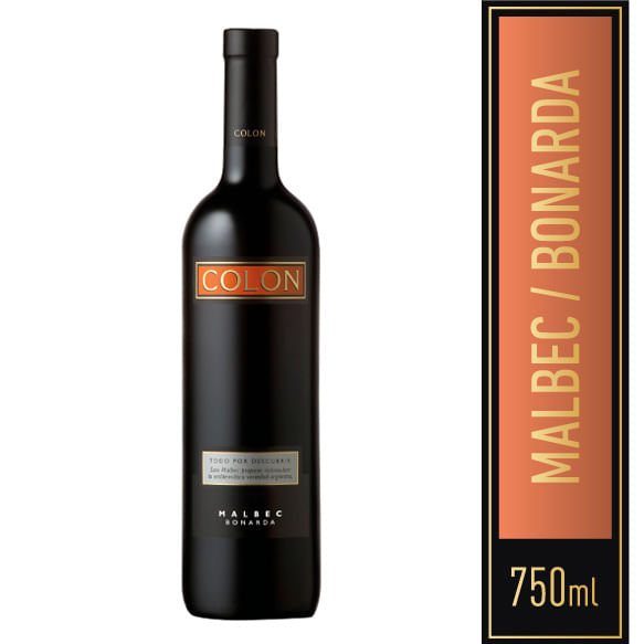 Vino Tinto Colon Malbec Bonarda 750 Ml - Masonline - Más Online