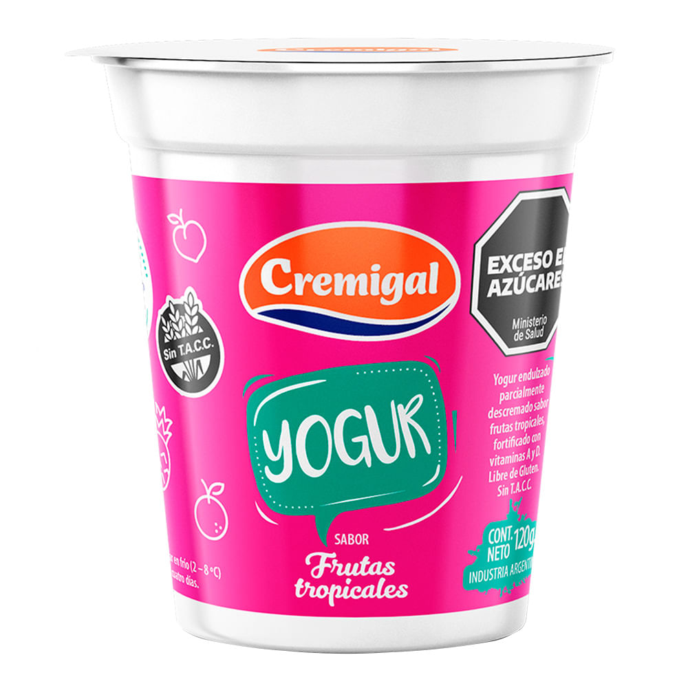 Yogur Bebible Parcialmente Descremado Sabor Frutilla - Cremigal