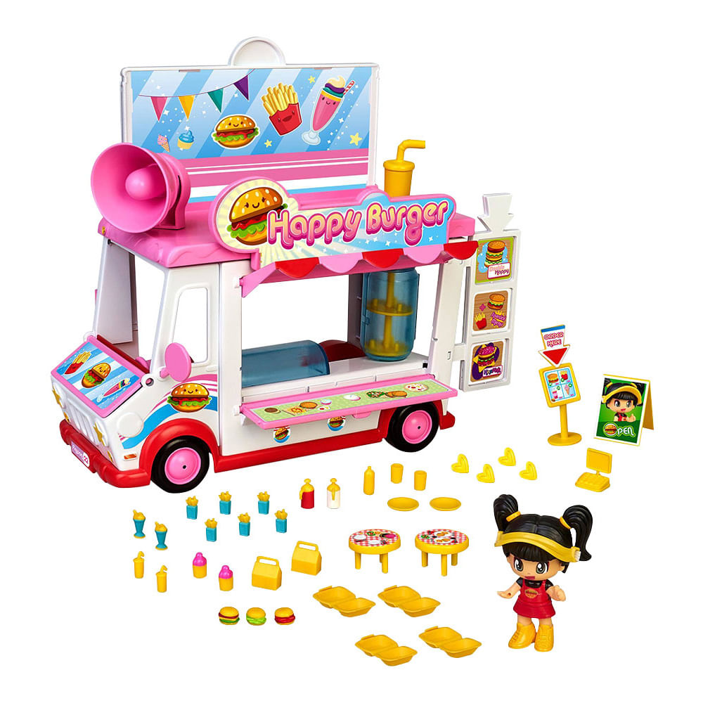 Figura Vehiculo Hamburgueseria Pinypon Masonline Mas Online