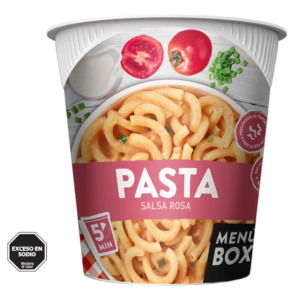 Pasta Box Salsa Rosa 64gr - Masonline - Más Online