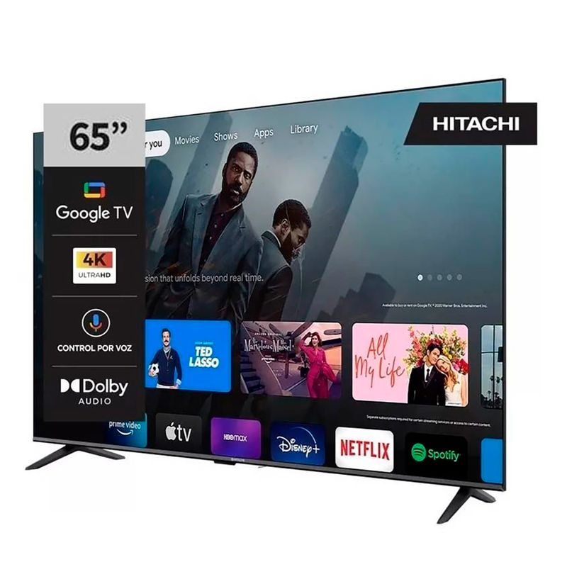 Smart-Tv-Hitachi-Led-65-4k-Google-Tv-Cdh-Le654ksmart26-F-2-52691