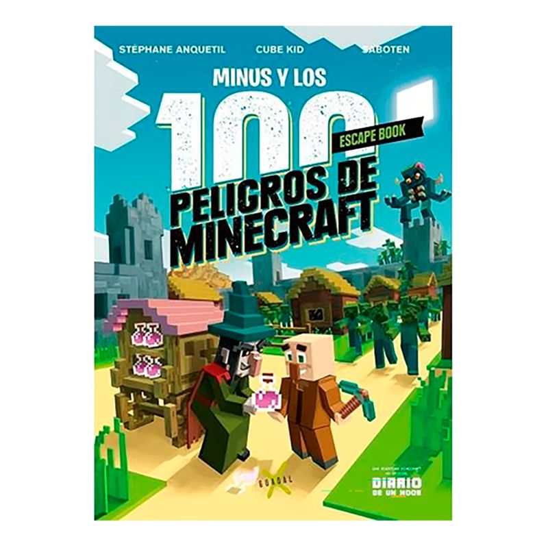 Libro-Minus-Y-Los-100-Peligros-De-Minecraft-Scape-Book-1-52742