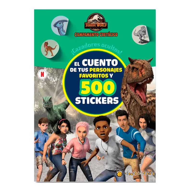 Libros-cazadores-Ocultos-Jurassic-World-Un-Cuento-Y-500-Stickers-1-53157