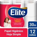 Papel-Higi-nico-Elite-Hoja-Simple-30m-X-10cm-12u-1-53606