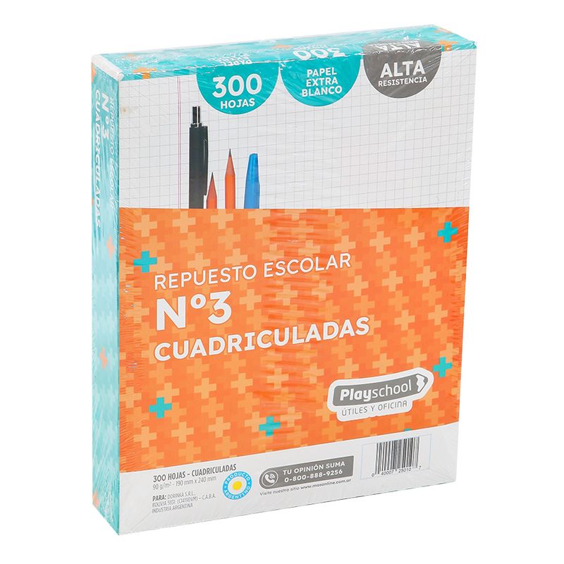 Repuesto-Escolar-Play-School-N-3-96-Hojas-Cuadriculadas-2-53733