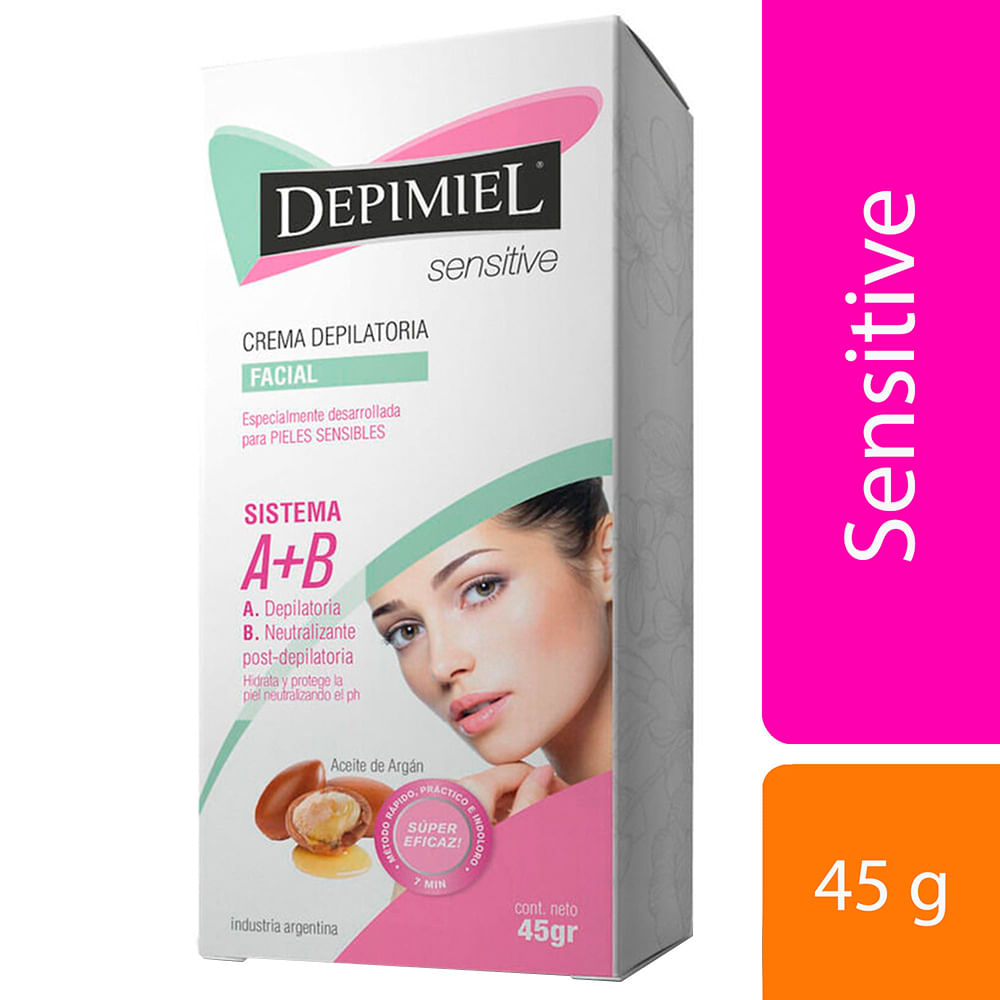 Crema Depilatoria Para El Rostro A+b Depimiel 45 G. - Masonline - Más ...