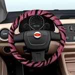 Cubre-Volante-Iael-Animal-Print-Rosa-Y-Negro-38cm-Afelpado-3-53823