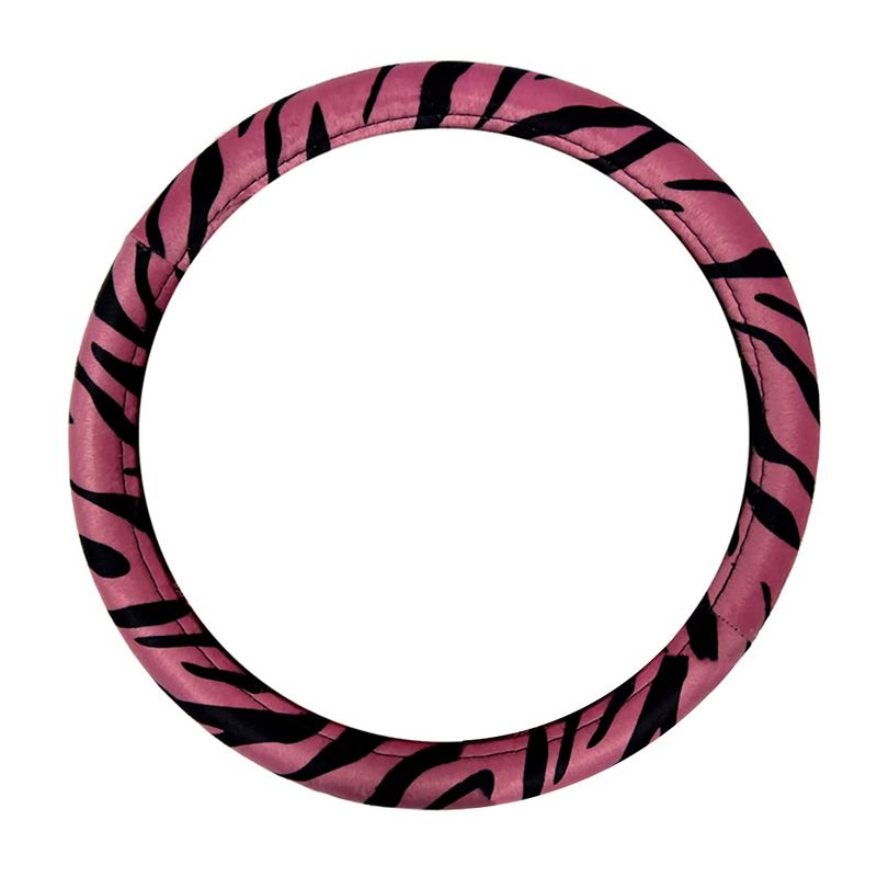 Cubre-Volante-Iael-Animal-Print-Rosa-Y-Negro-38cm-Afelpado-1-53823