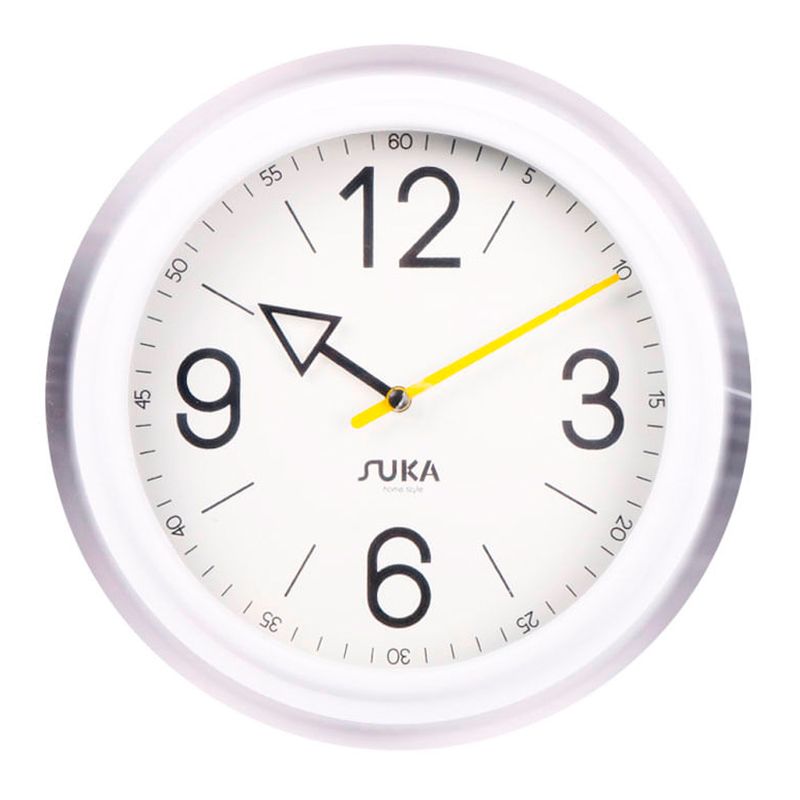 Reloj-De-Pared-25-Cm-Vintage-Blanco-Negro-2-54361
