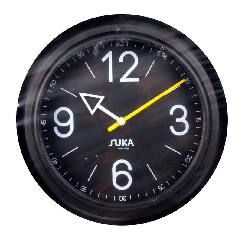 Reloj-De-Pared-25-Cm-Vintage-Blanco-Negro-3-54361