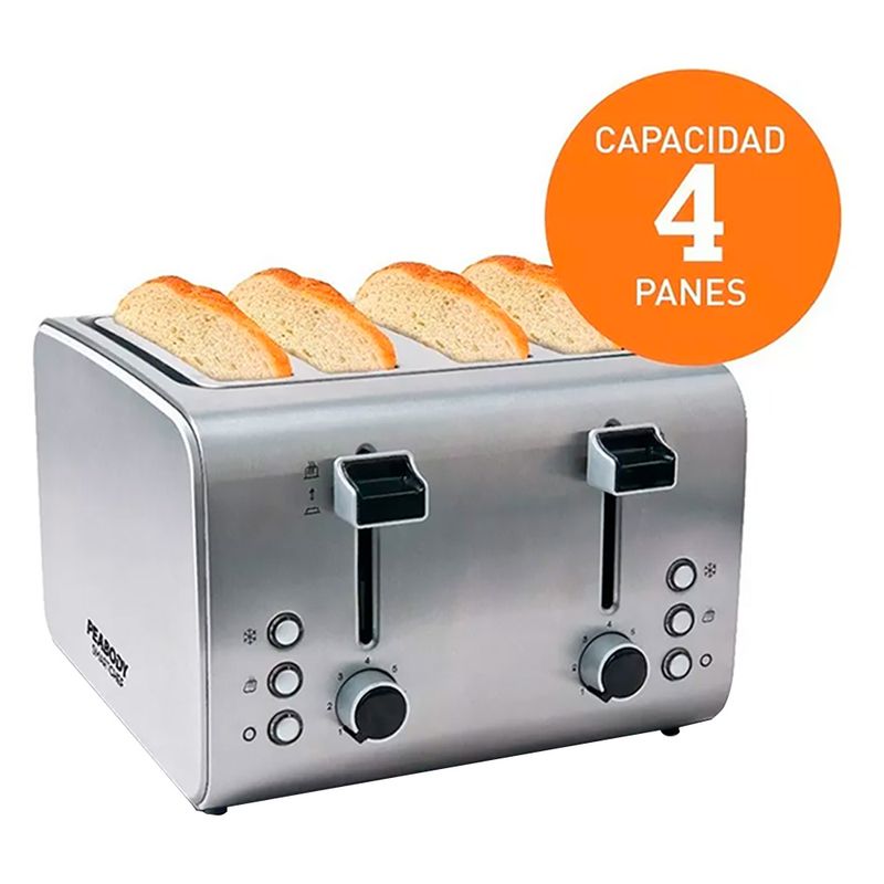 Tostadora-4-Bah-as-Peabody-Pe-T8520-Plateado-4-56237