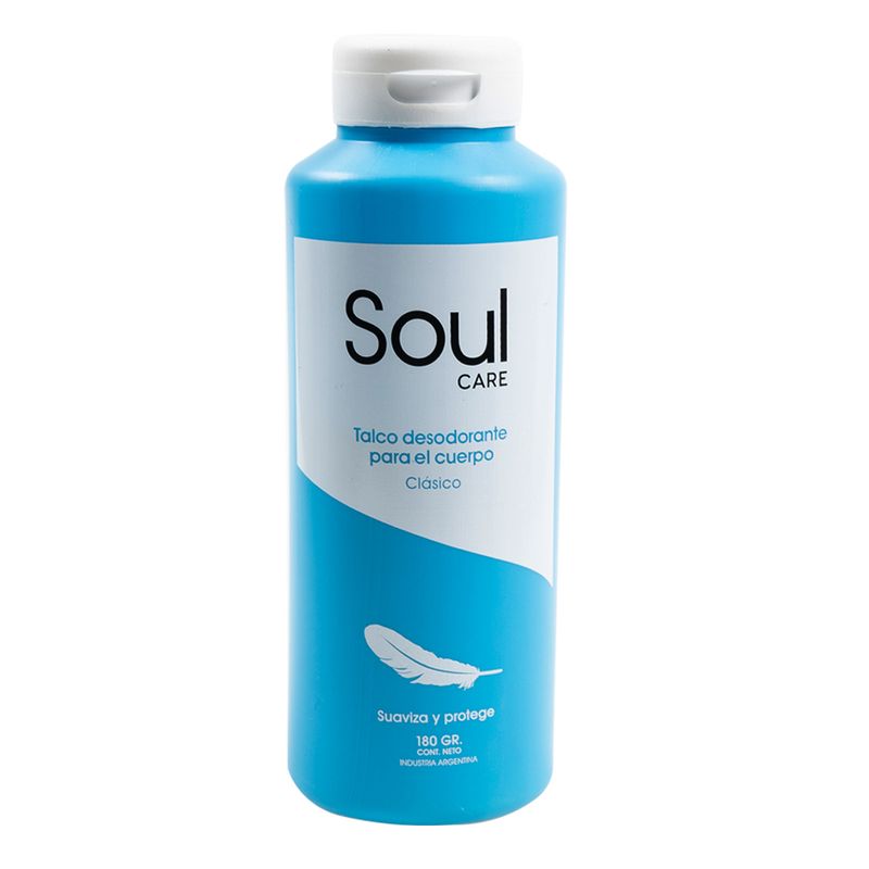 Talco Desodorante Para El Cuerpo Clasico Soul Care 180gr - Masonline ...