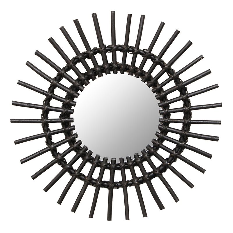Espejo-Ratan-Sol-35-Cm-Negro-1-57262
